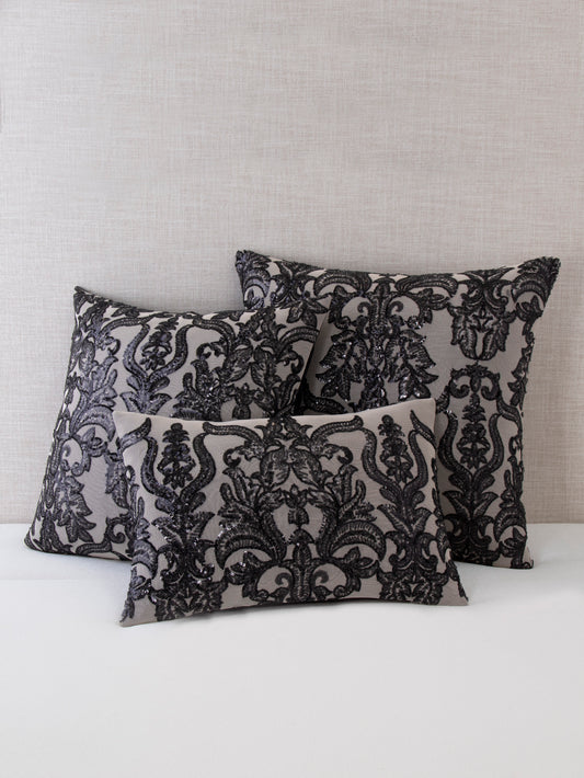 Victorian Glimmer Collection Sequin Throw Pillow Covers