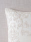 CEC Collection Embroidered Lace Sequin Throw Pillow Covers