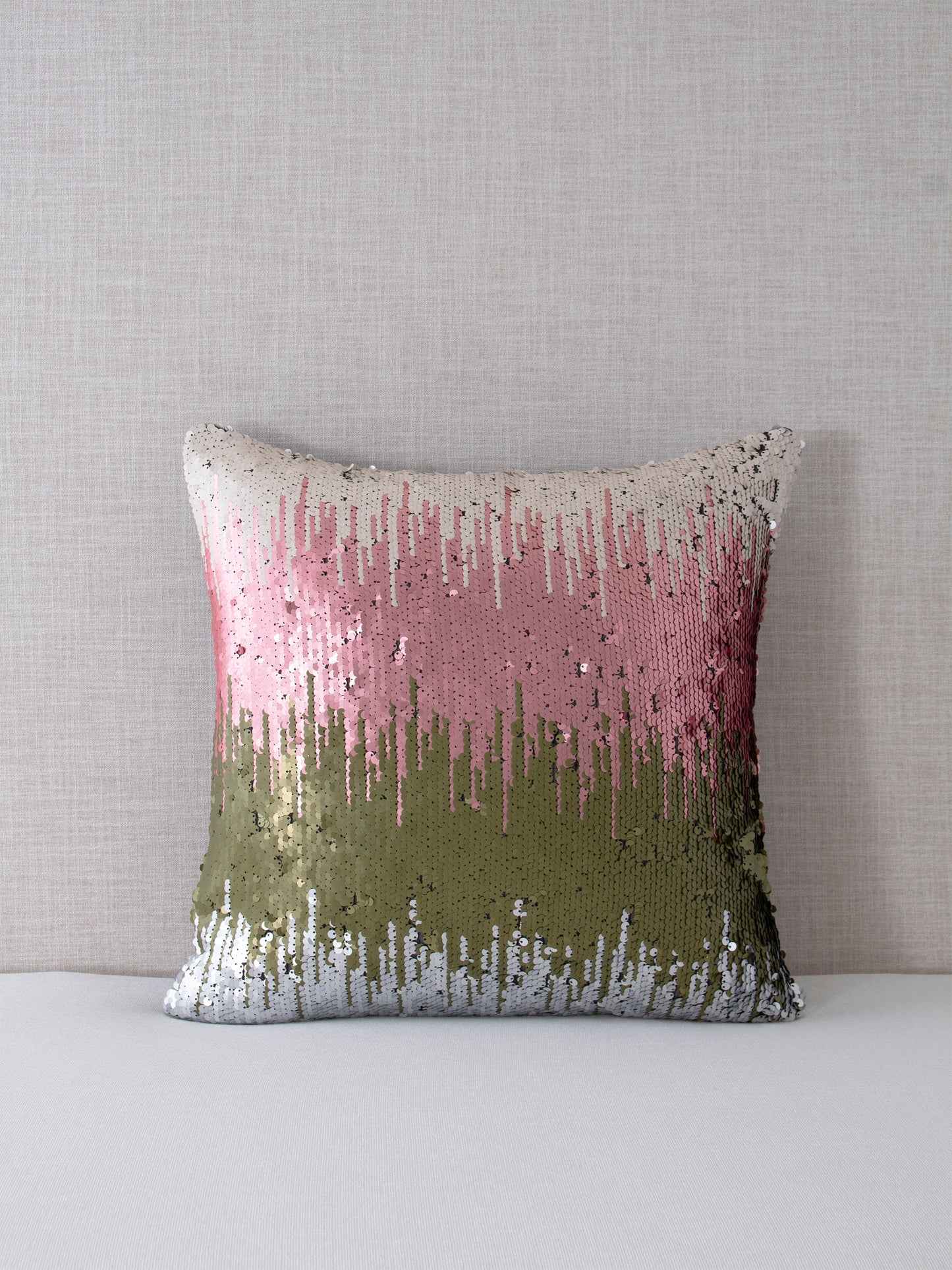 Neapolitan Sequin Throw Pillow Covers