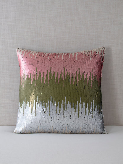 Neapolitan Sequin Throw Pillow Covers