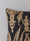 Santo Collection Sequin Throw Pillow Covers (Gold)