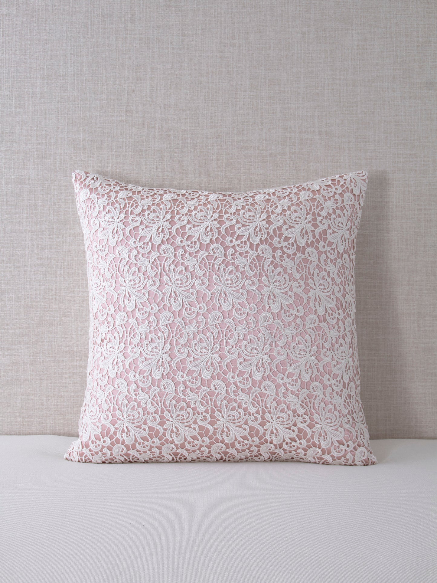 Venetian Lace Throw Pillow Covers - 20x20