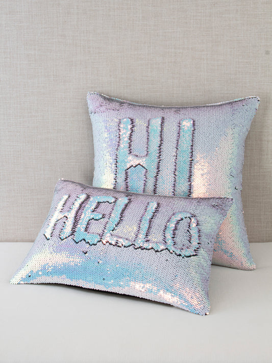 Cloud Princess Collection Sequin Throw Pillow Covers