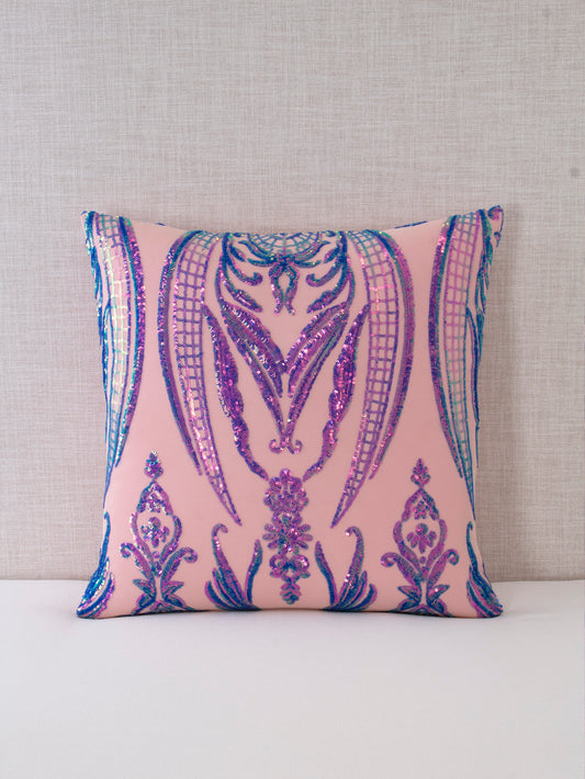 Mermaid II Sequin Throw Pillow Cover - 20x20