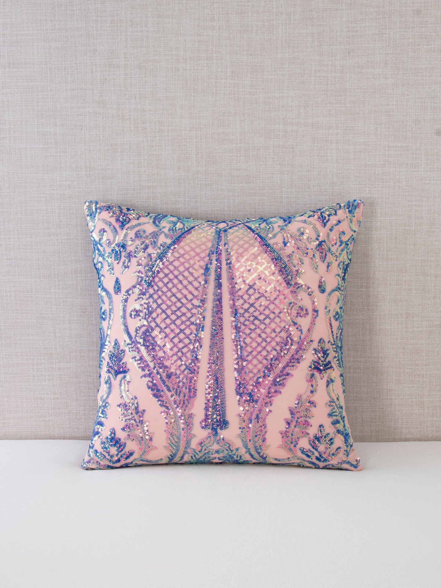 Ethereal Collection Sequin Throw Pillow Covers