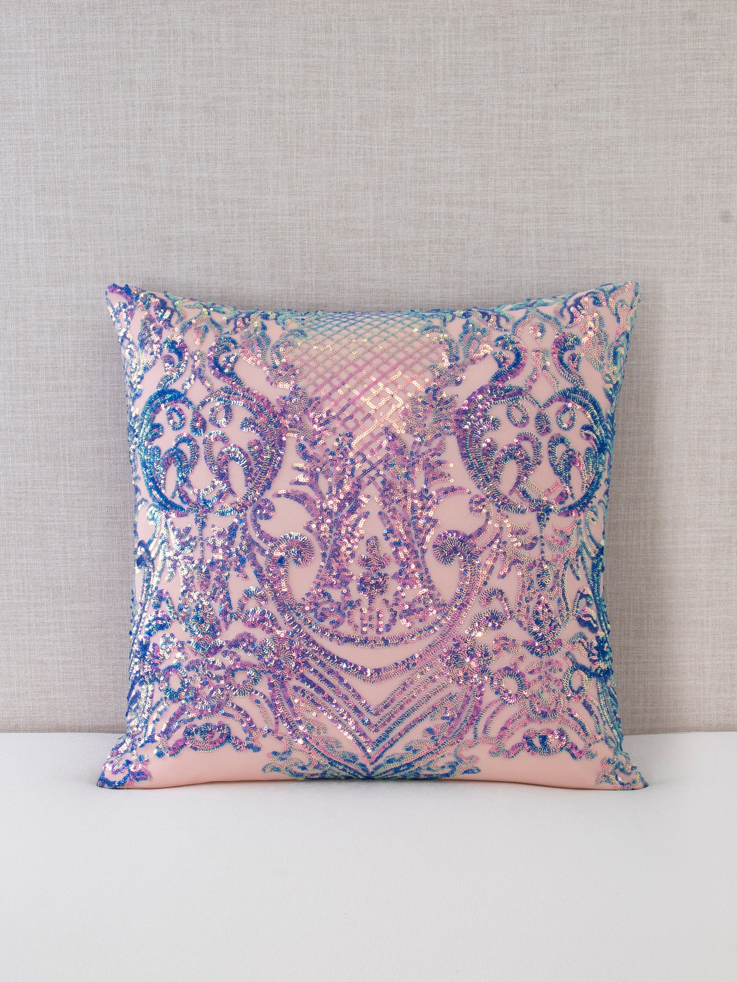 Ethereal Collection Sequin Throw Pillow Covers